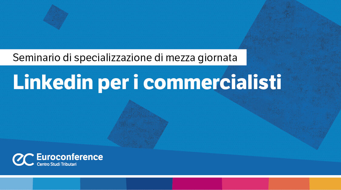Immagine Linkedin per i commercialisti | Euroconference